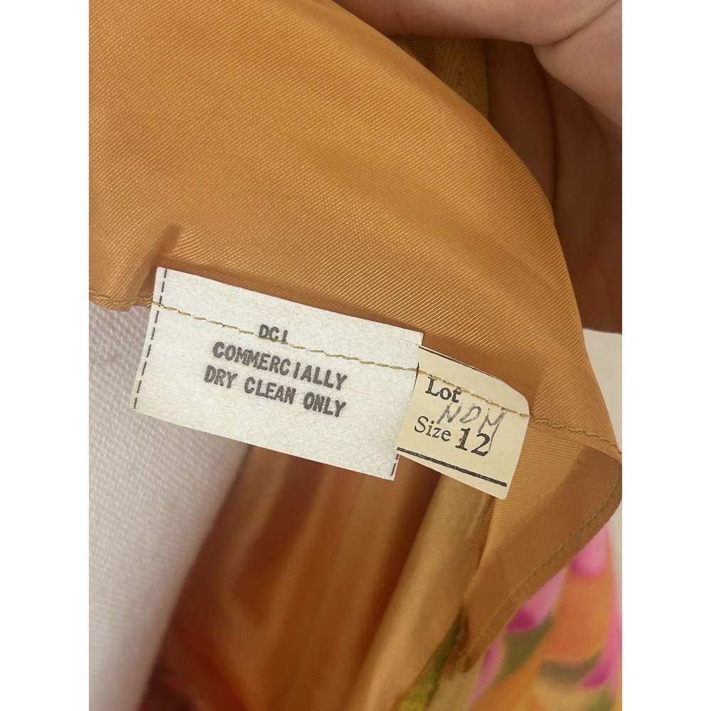 womens 1970s vintage floral maxi dress - Picture 7 of 8